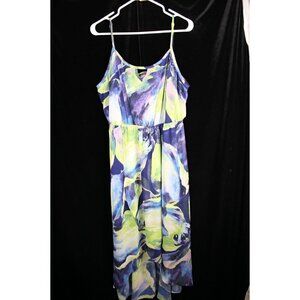 Women's Lane Bryant High Low Sleeveless Maxi Dress Size 18/20